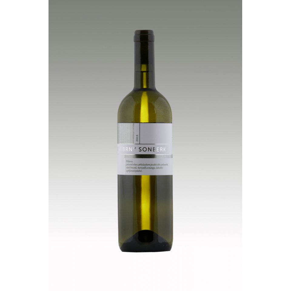 Sonberk,Ryzlink Rýnský 2017, pozdní sběr, Stříbrný