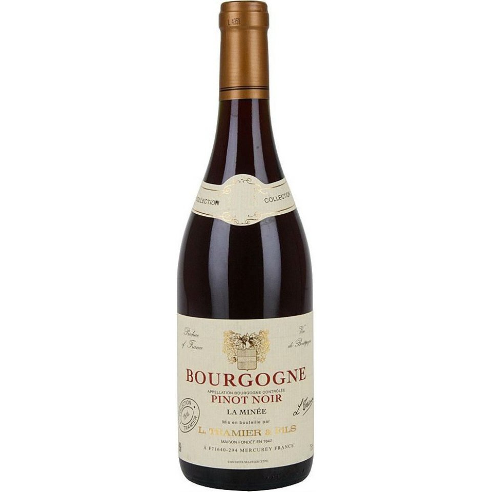 Tramier, Bourgogne Rouge La Mineé 2016,AOP