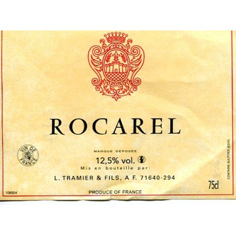 Tramier, ROCAREL růžové "bag in box" 10 litrů